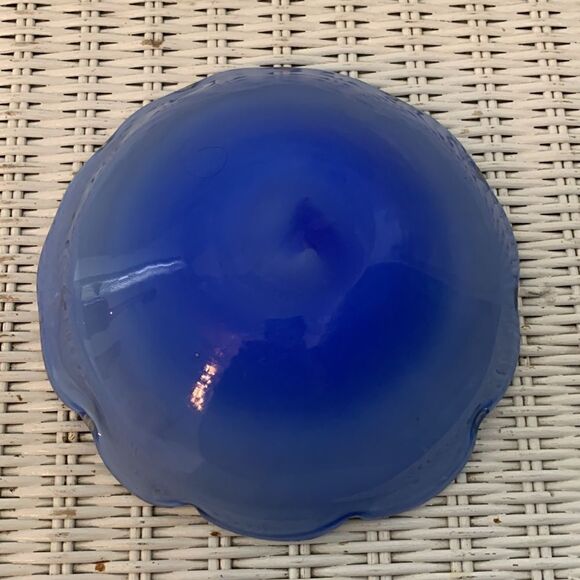 Vintage Rainbow Confetti Murano Bowl - Picture 5 of 7